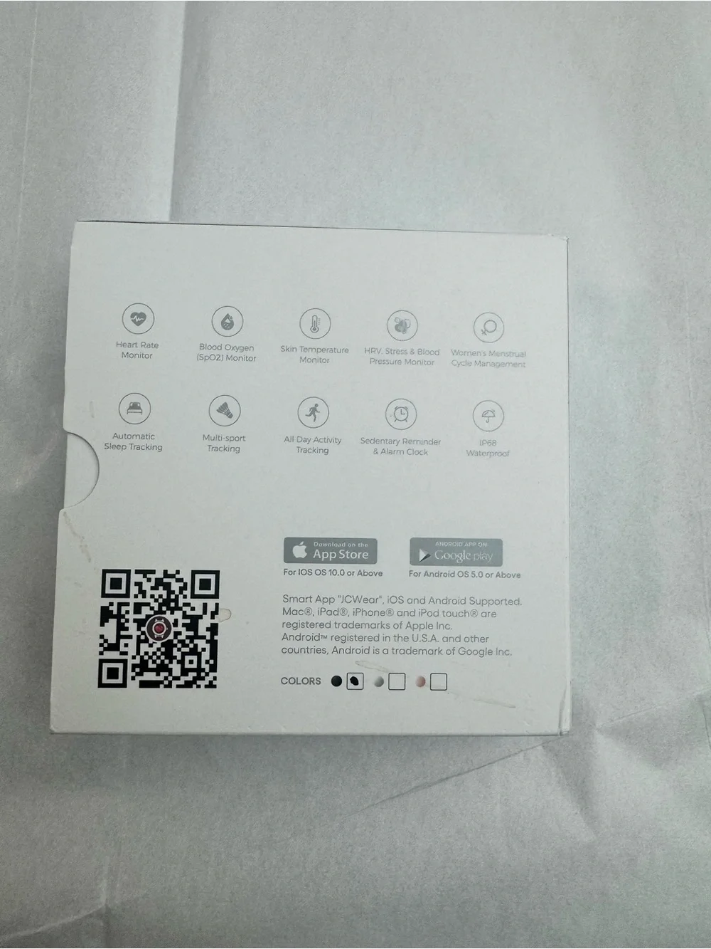 Health Smart Bracelet - Black Fitness Tracker